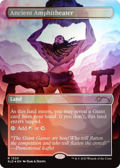 Ancient Amphitheater  Rainbow Foil|1|0|0.00