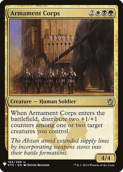 Armament Corps (Mystery Booster) Light Play