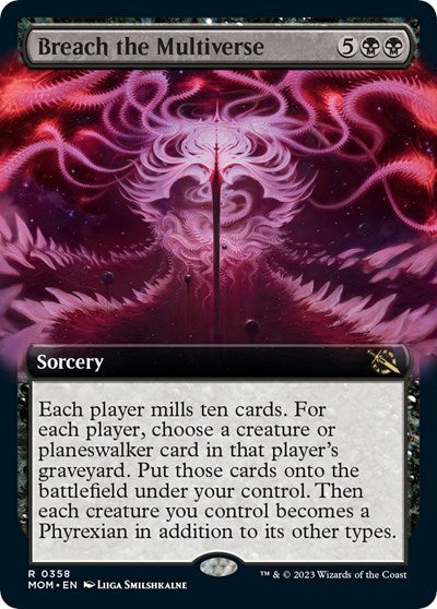 Breach the Multiverse (Extended Art) (March of the Machine) Near Mint