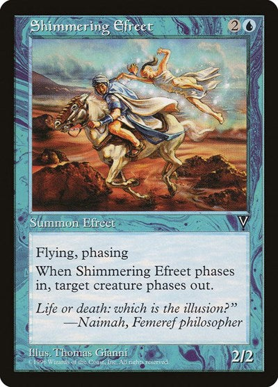 Shimmering Efreet (Visions) Near Mint