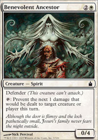 Benevolent Ancestor (Ravnica) Light Play Foil