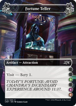 Fortune Teller (3-5-6) (Unfinity) Near Mint Foil
