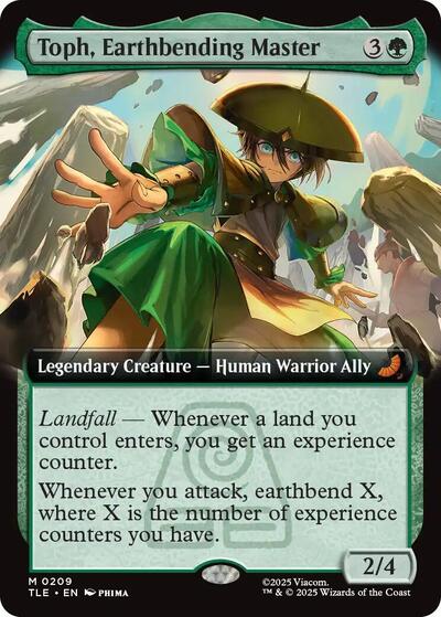 Toph, Earthbending Master (Extended Art) (Avatar: The Last Airbender: Eternal-Legal) Light Play