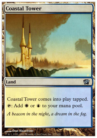Coastal Tower (8th Edition) Medium Play Foil