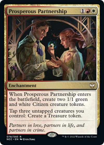 Prosperous Partnership (Commander: Streets of New Capenna) Light Play