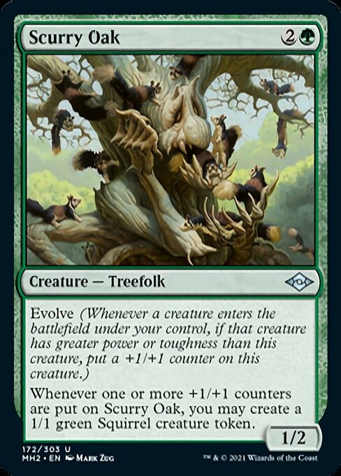 Scurry Oak (Modern Horizons 2) Light Play