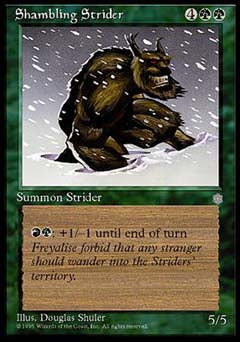 Shambling Strider (Ice Age) Heavy Play