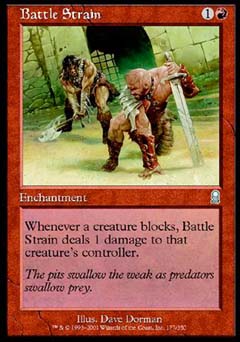 Battle Strain (Odyssey) Light Play Foil