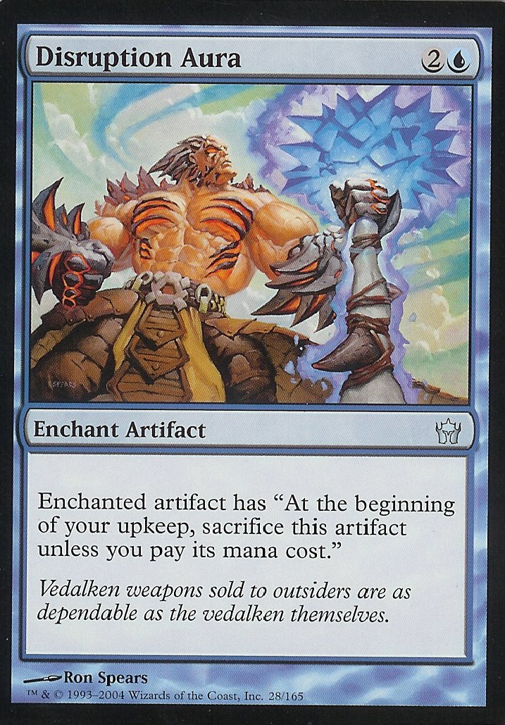 Disruption Aura (Fifth Dawn) Medium Play