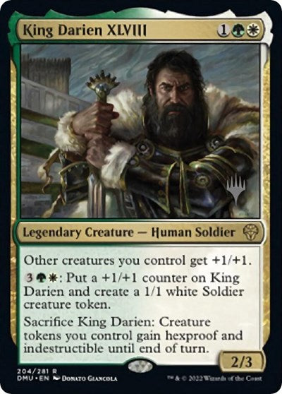 King Darien XLVIII (Promo Pack: Dominaria United) Near Mint