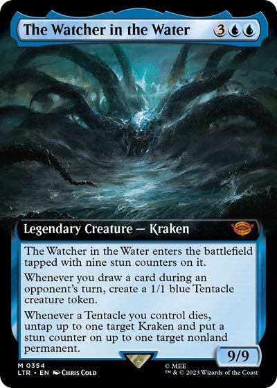 The Watcher in the Water (Extended Art) (Universes Beyond: The Lord of the Rings: Tales of Middle-earth) Near Mint