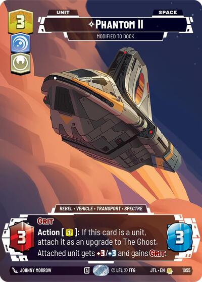 Phantom II Modified to Dock (Prestige Foil) (Jump to Lightspeed) Near Mint Foil