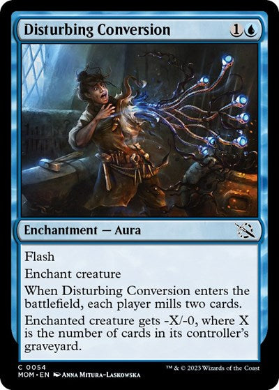 Disturbing Conversion (March of the Machine) Medium Play Foil