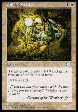 Guided Strike (Weatherlight) Medium Play