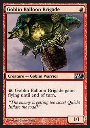Goblin Balloon Brigade (Magic 2011 Core Set) Light Play Foil