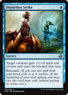 Distortion Strike (Iconic Masters) Medium Play Foil