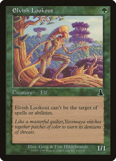 Elvish Lookout (Urza's Destiny) Medium Play