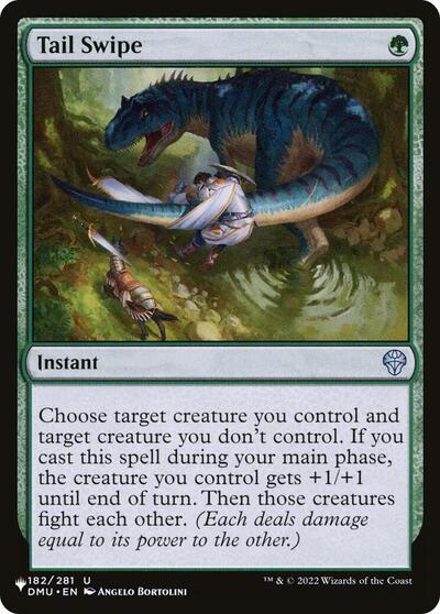 Tail Swipe (The List) Light Play