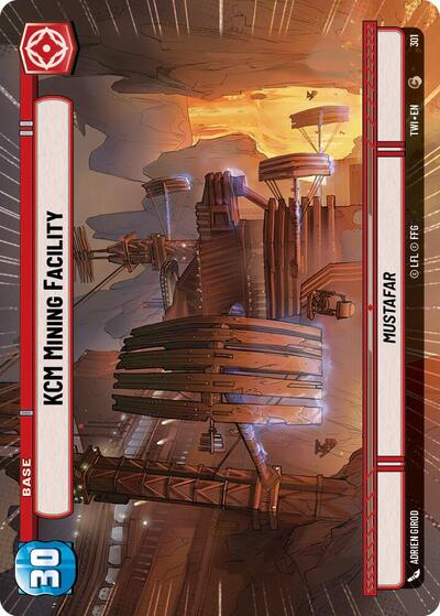 KCM Mining Facility (Hyperspace) (Twilight of the Republic) Near Mint