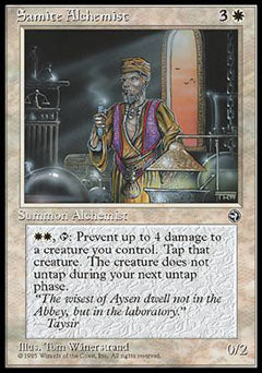 Samite Alchemist (2) (Homelands) Medium Play