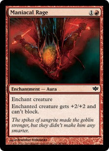 Maniacal Rage (Conflux) Medium Play