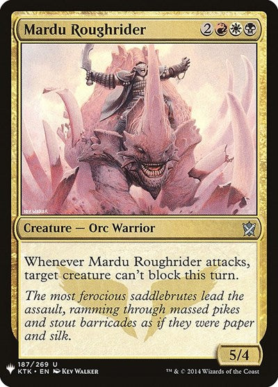 Mardu Roughrider (Mystery Booster) Near Mint