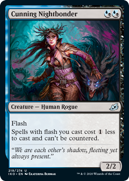 Cunning Nightbonder (Ikoria: Lair of Behemoths) Near Mint Foil