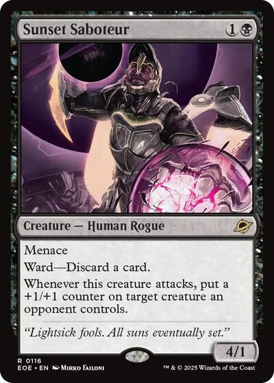 Sunset Saboteur (Edge of Eternities) Light Play