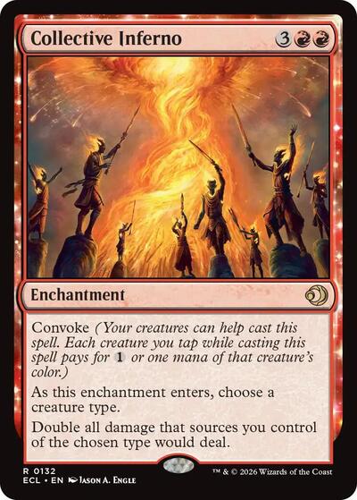 Collective Inferno (Lorwyn Eclipsed) Near Mint Foil