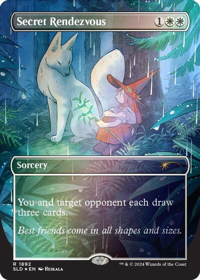 Secret Rendezvous (Rainbow Foil) (Secret Lair) Near Mint Foil