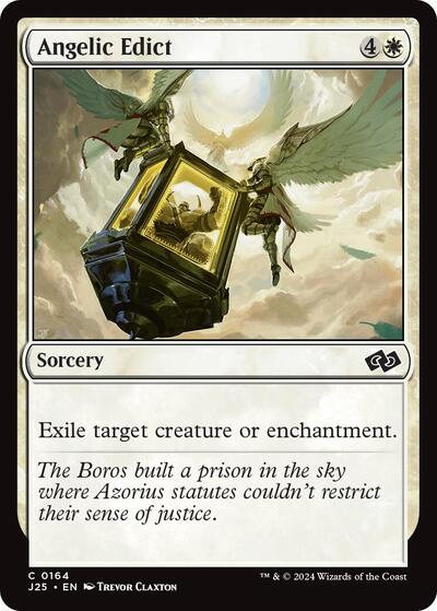 Angelic Edict (Foundations Jumpstart) Light Play