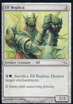 Elf Replica (Mirrodin) Medium Play Foil
