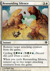 Resounding Silence (Shards of Alara) Light Play Foil