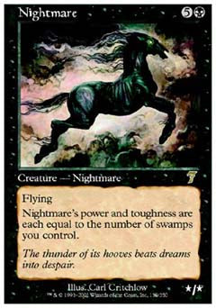 Nightmare (7th Edition) Light Play