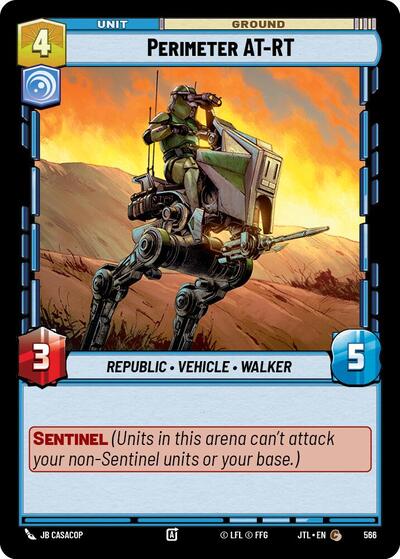 Perimeter AT-RT (Foil) (Jump to Lightspeed) Near Mint Foil