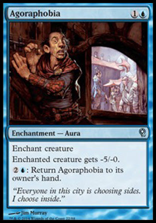 Agoraphobia (Duel Decks: Jace vs Vraska) Light Play