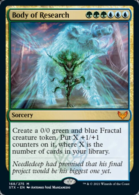 Body of Research (Strixhaven) Light Play Foil