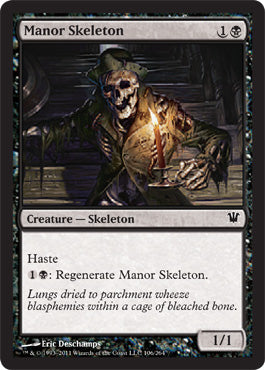 Manor Skeleton (Innistrad) Light Play