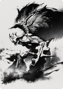 Phyrexian Vindicator Art Card (65/81) (Art Series: Phyrexia: All Will Be One) Near Mint