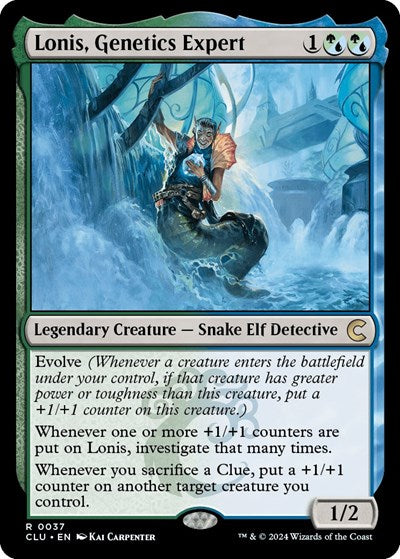 Lonis, Genetics Expert (Ravnica: Clue Edition) Light Play