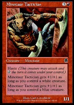 Minotaur Tactician (Apocalypse) Light Play