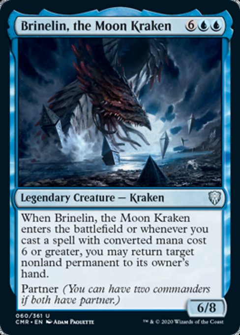 Brinelin, the Moon Kraken (Commander Legends) Light Play Foil