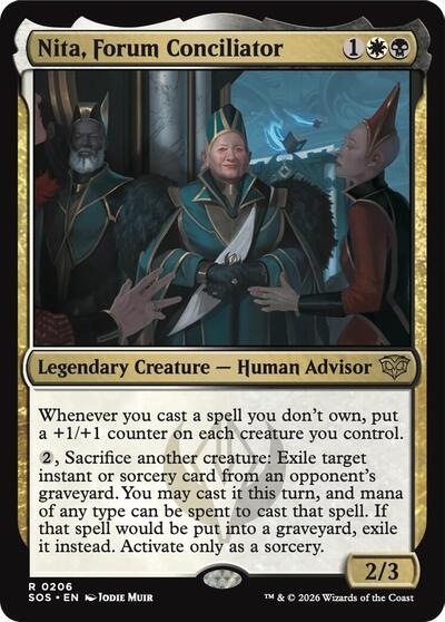 Nita, Forum Conciliator (Secrets of Strixhaven) Medium Play