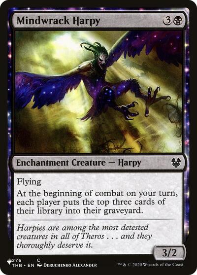 Mindwrack Harpy (The List) Near Mint