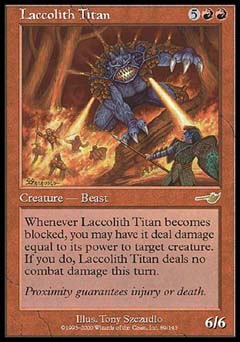 Laccolith Titan (Nemesis) Light Play