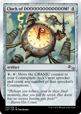 Clock of DOOOOOOOOOOOOM! (Unstable) Near Mint