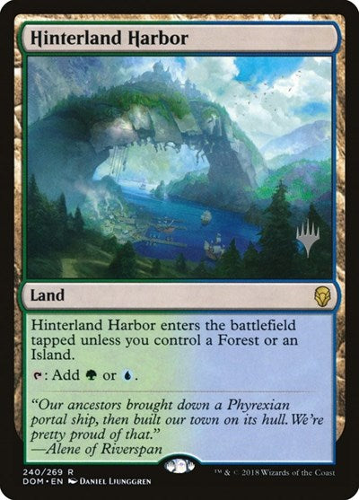 Hinterland Harbor (Promo Pack: Core Set 2020) Light Play Foil