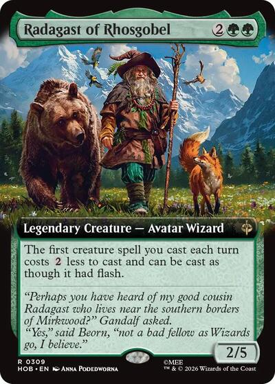 Radagast of Rhosgobel  Extended Art|1|0|0.00
