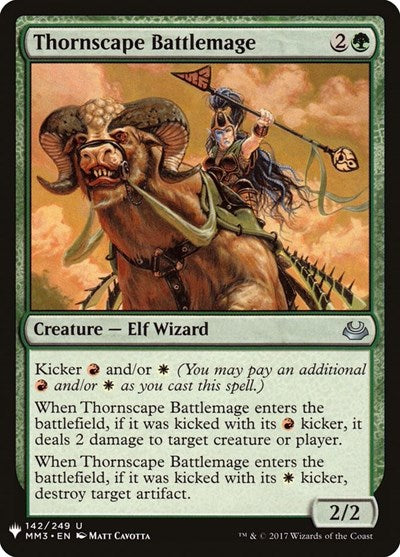 Thornscape Battlemage (Mystery Booster) Near Mint