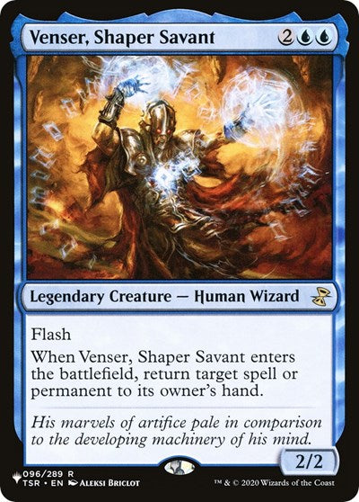 Venser, Shaper Savant (The List) Light Play